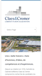 Mobile Screenshot of claescremer.com